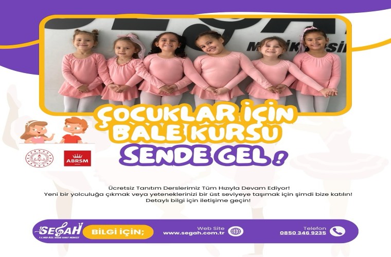 Segah Sanat Merkezi Ücretsiz Tanıtım Dersleri ile Sanatı Keşfedin